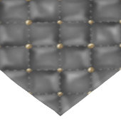 Nappe Texture en cuir brillant avec perles d'or (Angle)