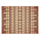 Nappe Texture ethnique Brown (Devant (Horizontal))