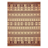 Nappe Texture ethnique Brown (Devant)