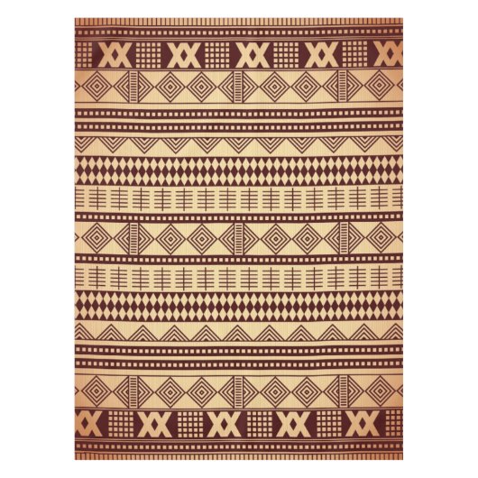Nappe Texture ethnique Brown (Devant)