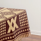 Nappe Texture ethnique Brown (In Situ)