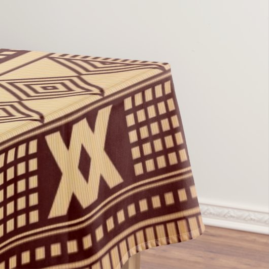 Nappe Texture ethnique Brown (In Situ)