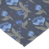 Nappe Texture florale d'art populaire rustique (Angle)
