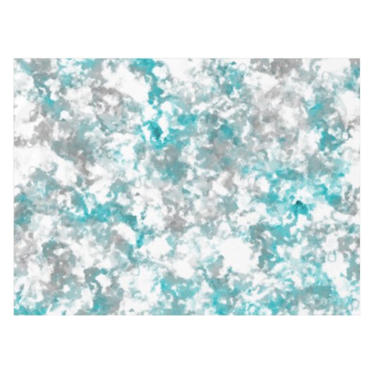 Nappe texture gris turquoise et marbre blanc (Devant (Horizontal))