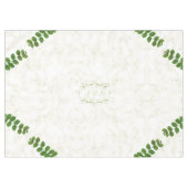 Nappe Texture mariage en marbre vert chic (Devant (Horizontal))