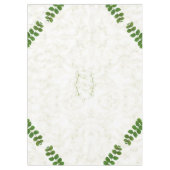Nappe Texture mariage en marbre vert chic (Devant)