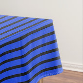 Nappe Texture rayée bleue (In Situ)