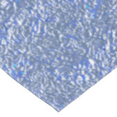 Nappe Texture rustique bleue avec effet argent (Angle)