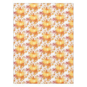 Nappe Thanksgiving Automne Automne Citrouille Vins Feuil (Devant)