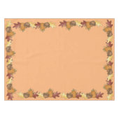 Nappe Thanksgiving Automne Feuilles Tissu de table (Devant (Horizontal))
