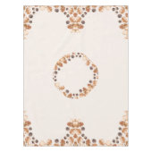 Nappe Thanksgiving Brown Feuilles d'automne et cadres de (Devant)