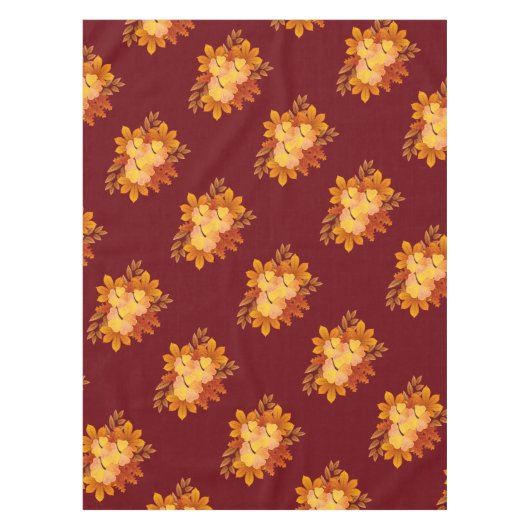 Nappe Thanksgiving Citrouille à tarte Turquie (Devant)