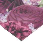 Nappe Thanksgiving Citrouille Bourgogne Flowers (Angle)