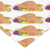 Nappe Thanksgiving Nappe/Turquie sur Platter (Angle)