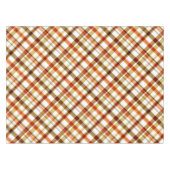 Nappe Thanksgiving Retro Plaid (Devant (Horizontal))