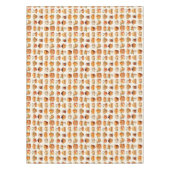 Nappe Thanksgiving Tablecloth Decor – Bread, Pie & Coffe (Devant)