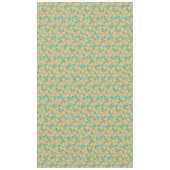 Nappe Thème de fête d'anniversaire de 1ère année de pêch (Devant)