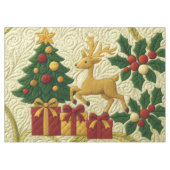 Nappe Thème de Noël Arbre Reindeer Cadeaux Reindeer Look (Devant (Horizontal))
