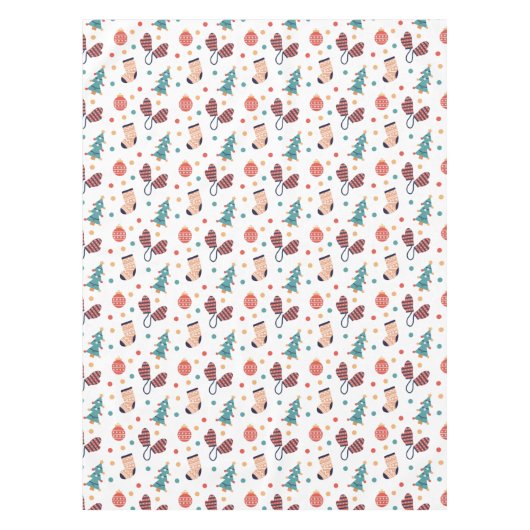 Nappe Thème de Noël mignon (Devant)