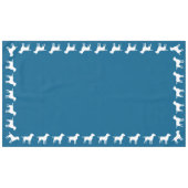 Nappe Thème Labrador - Baby shower de chien Blue Lab (Devant (Horizontal))