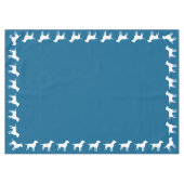 Nappe Thème Labrador - Baby shower de chien Blue Lab (Devant (Horizontal))