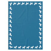 Nappe Thème Labrador - Baby shower de chien Blue Lab (Devant)