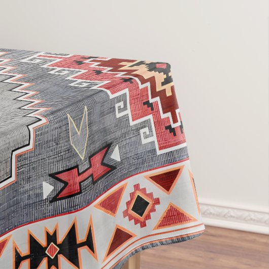 Nappe Threads intemporels : Patrimoine Boho Geometry mar (In Situ)