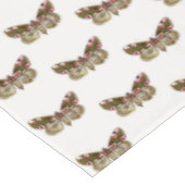 Nappe Thyatira batis - La teigne de fleur de la peau (Angle)