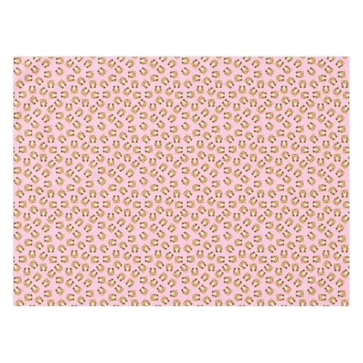Nappe Tiger Anniversaire Pink (Devant (Horizontal))