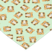 Nappe Tiger Anniversaire Vert (Angle)