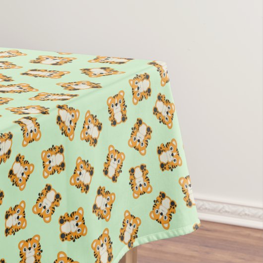 Nappe Tiger Anniversaire Vert (In Situ)