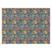 Nappe Tiger Head Rainbow colors paint stains (Devant (Horizontal))