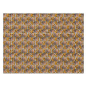 Nappe Tiger Tête Sur Tiger Skin Design Poster de animal (Devant (Horizontal))