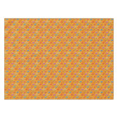 Nappe Tigre pattern on dark yellow (Devant (Horizontal))