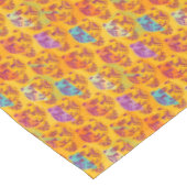 Nappe Tigre pattern on dark yellow (Angle)