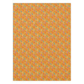 Nappe Tigre pattern on dark yellow (Devant)