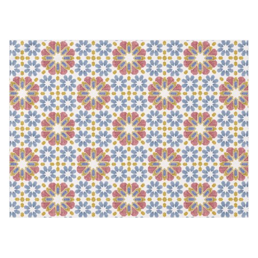 Nappe Tile marocaine (Devant (Horizontal))