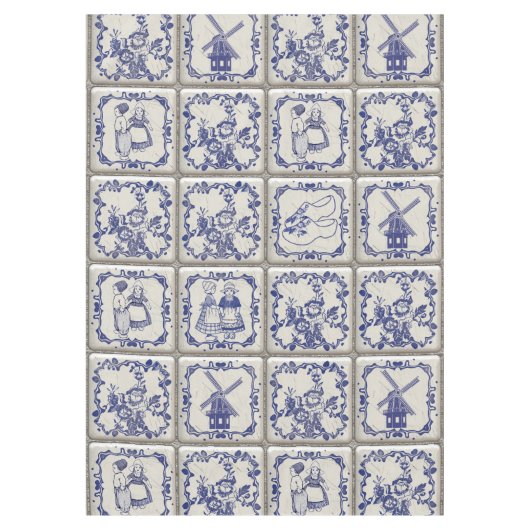 Nappe Tiles de Delfts (Devant)