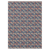 Nappe Timbres d'artiste rétro Halloween (Devant)