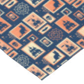 Nappe Timbres d'artiste rétro Halloween (Angle)