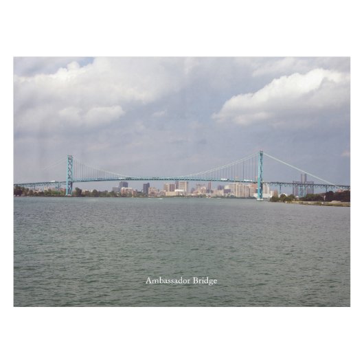 Nappe Tissu de table Ambassador Bridge (Devant (Horizontal))