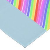 Nappe Tissu de table arc-en-ciel (Angle)