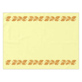 Nappe Tissu de table - Brown Feuille Holly (Devant (Horizontal))