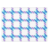 Nappe Tissu de table Carré coloré (Devant (Horizontal))