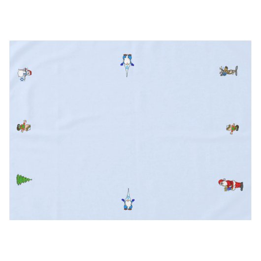 Nappe Tissu de table Chrismukkah (Devant (Horizontal))