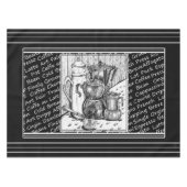 Nappe Tissu de table de café (Devant (Horizontal))