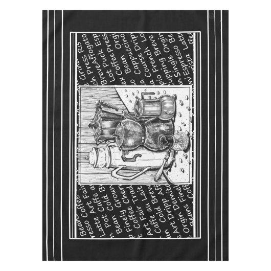 Nappe Tissu de table de café (Devant)