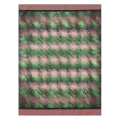 Nappe Tissu de table de campagne vert/rose 1 (Devant)
