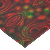 Nappe Tissu de table de conception géométrique de Noël (Angle)