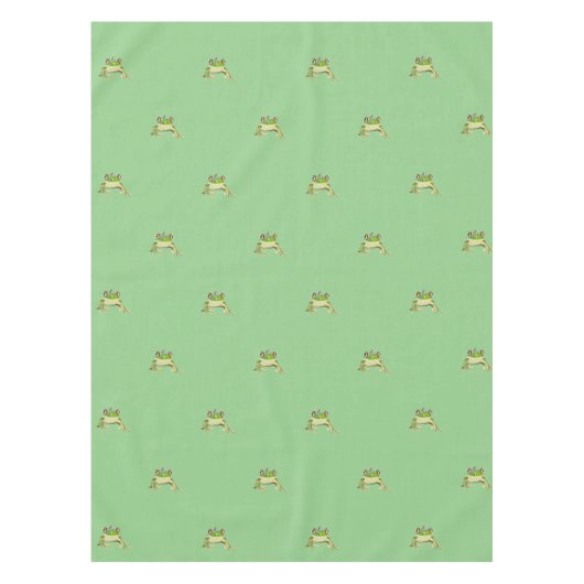 Nappe Tissu de table de grenouille (Devant)